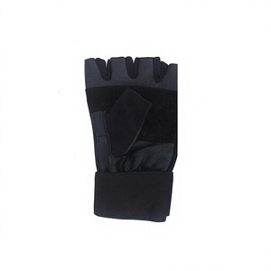 Mudassar Sports Unisex Half Finger <b>Weight</b> <b>Lifting</b> Gloves Quick Drying Extra Grip Full Palm Protection Leather Non-Slip - Product Image 2