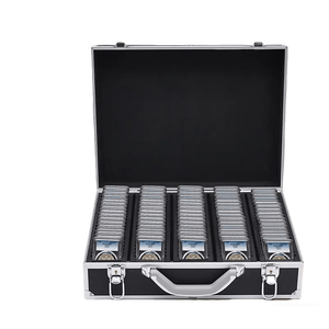 Kilitli Kutu Geri Çekilebilir Saplı IP67 Su Geçirmez Plastik 4 Sıralı Alüminyum Kutu Saklama Kutusu Dereceli Kart Kutusu - Product Image 1