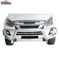 Pick up Truck Off Road 4X4 Voiture 4x4 Accessoires En Acier Inoxydable Avant Tri Pare-chocs Bull bar Pour Ford Ranger T8 T9 2022 2023