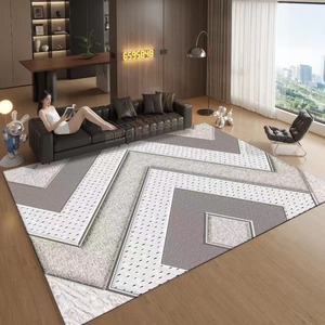 Tapis สีส้ม <span class=keywords><strong>Fleur</strong></span> Gris, antiderapant et ทน A L usure, convient Pour Chambre, Salon - Product Image 4