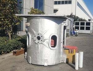 Thiết bị luyện kim/lò cảm ứng 10 tấn với hai thân/lò nóng chảy cảm ứng công nghiệp - Product Image 3