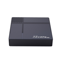 TV Box Android 12 ATV MINI H618 Quad Core, 2GB 16GB 4K UHD, WiFi de Doble Banda, Reproductor Multimedia Personalizado para el Hogar