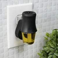 Diffuseur de parfum noir électrique Diffuseur d'aromathérapie Désodorisant de parfum riche en arôme de ménage pour la maison Hôtel Bureau