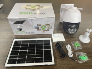 Speicherkarte für Audio-Bewegungserkennung Outdoor Camara De Surveillance Sans Fil CCTV Überwachung günstig Solar 4G Sim Kamera V380 Pro - Product Image 2