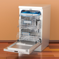 Panier inférieur de remplacement pour lave-vaisselle en fil d'acier inoxydable pour machines à laver la vaisselle et usage commercial en cuisine