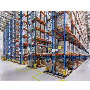 מדפי משטחים כבדים, מערכת אחסון גלובלית למחסנים, מדפי פלדה תעשייתיים סיטונאיים - Product Image 6