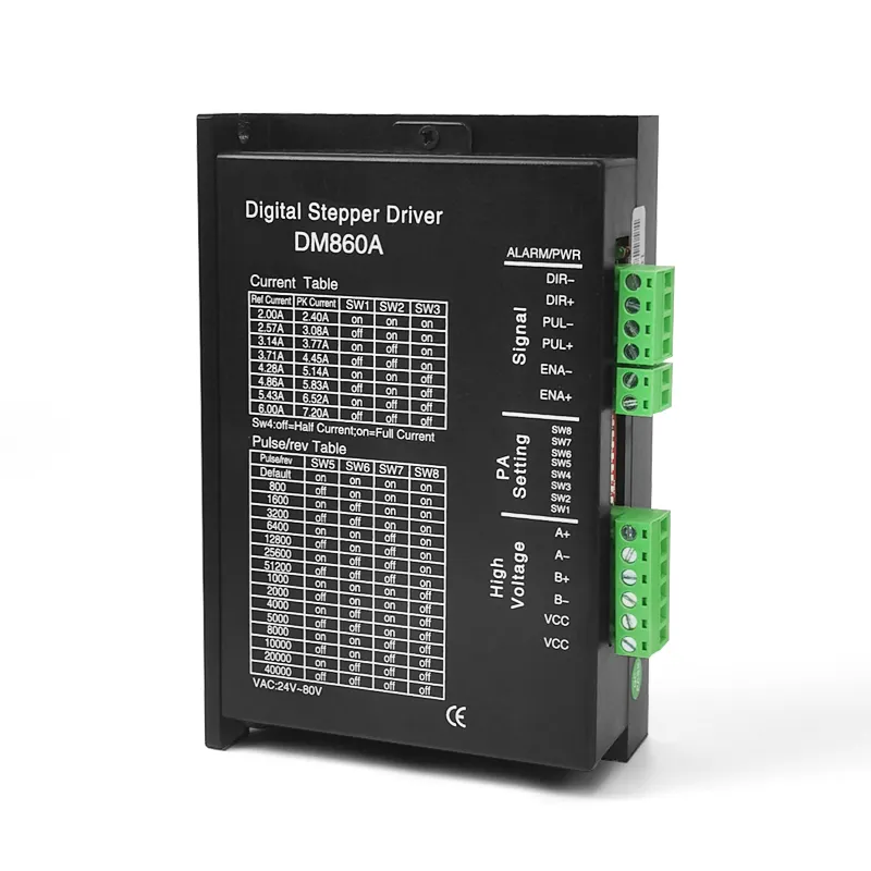 DM860A 하이브리드 스테퍼 모터 드라이버 및 ac 전압 드라이버