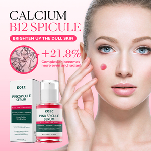 Sérum à spicules roses KOEC, vitamine B12, essence à <span class=keywords><strong>micro</strong></span>-aiguilles pour lisser, hydrater, éclaircir, réparation intensive de la peau - Product Image 3