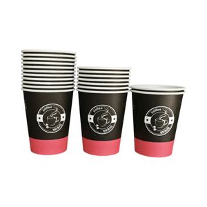 7Oz 8Oz Gobelet Reutilisable Personnalisée Durable Recyclable <b>Disposable</b> Paper Coffee <b>Cups</b> - Product Image 6