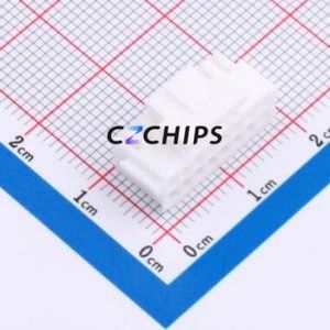 XD-PHB-2*8Y Housing (Wire-to-Board / Wire-to-Wire) P=2mm Connector ( Jack Structure: 2x8P )( Pitch: 2mm )( Row Spacing: 2mm ) - Product Image 1