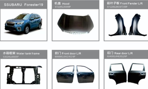 Parafango Anteriore Destro e Sinistro Originale YRJ di Qualità Superiore per SUBARU Forester 2019 - Ricambio Esterno all'Ingrosso - Product Image 3