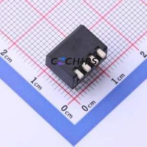 TPH104EZ DIP Switch Through hole Component (THT) Switch Piano Key Single Pole Single Throw 4 PC Pin - Product Image 1