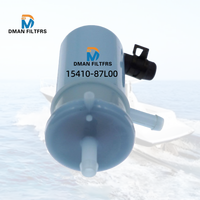 Filter Bahan Bakar Diesel Berkualitas Tinggi Grosir 15410-87L00 untuk Elemen Mesin Luar Perahu