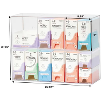 Présentoir multicouche en acrylique transparent sur mesure pour sacs à main, épaisseur personnalisée, Yageli YGL-aSH 12933, sérigraphie