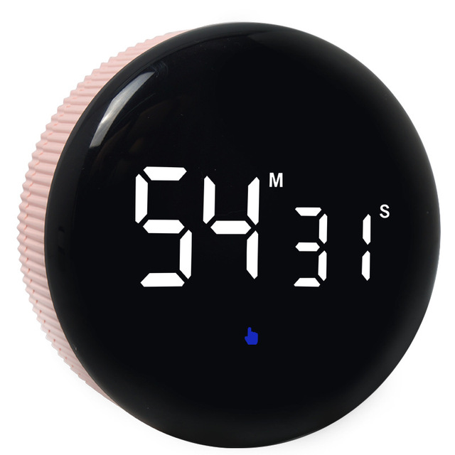 DD1387 Magnetic Productivity Timer with Large LED Display Digital Classroom Visual Cooking Timer Rechargeable Kitchen Timers