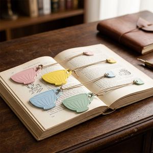 YY New Style PU Leather Adorable Cute <b>Bookmarks</b> Coffee Cup Craft Faux Leather for Book and Coffee Lovers Coffee <b>Bookmark</b> - Product Image 1