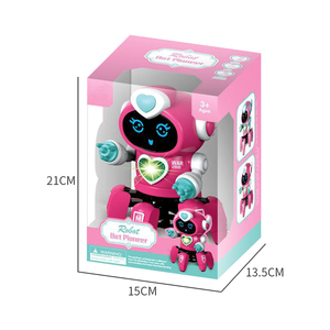 2023 Juguetes RC Khiêu Vũ <span class=keywords><strong>Robot</strong></span> Thông Minh Thông Minh Đồ Chơi Điện Màu Hồng Nhảy Múa <span class=keywords><strong>Robot</strong></span> Đồ Chơi Trẻ Em <span class=keywords><strong>Robot</strong></span> Điều Khiển Từ Xa Cho Trẻ Em - Product Image 5