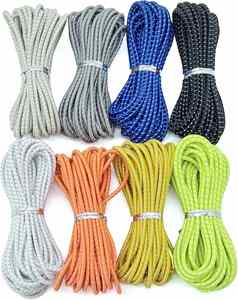 2.5mm Reflective Elastic Cord 240FT Glow in the Dark Shock <b>Rope</b> Bungee String for Camping Hiking DIY <b>Bracelets</b> Shoelaces Sewing - Product Image 1