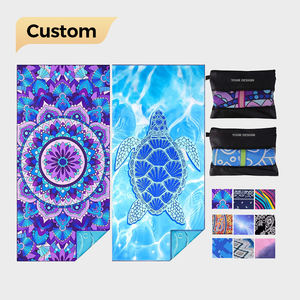 <span class=keywords><strong>Toalla</strong></span> de <span class=keywords><strong>playa</strong></span> premium de material suave al tacto, diseñada para mayor comodidad en la <span class=keywords><strong>playa</strong></span> y la piscina, resistente a la arena. - Product Image 1