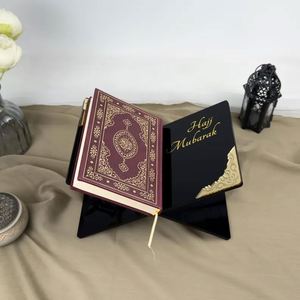 <b>Islamic</b> Gift Acrylic Umrah <b>Book</b> Stand Muslim Hajj Mubarak Quran Holder - Product Image 1