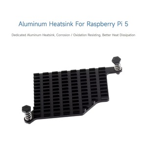 Pi5-Active-Cooler-C Dissipateur thermique en aluminium Waveshare pour Raspberry Pi 5, avec coussinets thermiques et broches à ressort K790 - Product Image 6