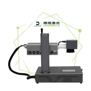 3 Wát 5 Wát UV Laser đánh dấu Máy tính để bàn xách tay QR mã ngày nhựa kim loại gốm đánh dấu bằng gỗ