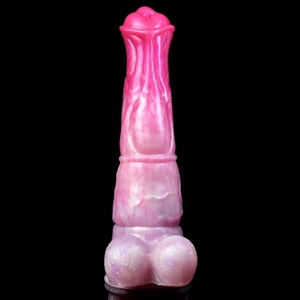 NNSX Popular Dildo de Caballo con Ventosa para Punto G, Juguete Sexual Suave con Punta Lisa, Dildo de Fantasía Animal, Juguetes Sexuales para Mujeres - Product Image 5
