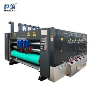 China Lead Edge Feeder High Level Flexo Carton Printing Slotting Die-Cutting Machinery for Corrugated Cardboard Box Printing