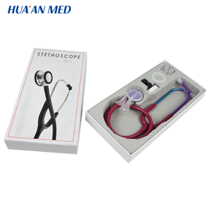 Профессиональные аксессуары для врачей HUAAN Rainbow Lit tmann, стетоскоп с двойной головкой и идентификационной меткой - Product Image 6