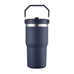 <b>Double</b> <b>Wall</b> Insulated Stainless Steel Travel <b>Cup</b> with Carry Handle, 30oz Tumbler for <b>Coffee</b> Water and Daily Drinks - Product Image 3