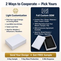 Boîtes d'emballage pour téléphones portables et étuis de protection – Boîte blanche avec couvercle et base pour téléphones mobiles
