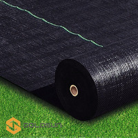 Filet de protection contre les mauvaises herbes, 20 m, tissu PP tissé pour le jardinage en chine
