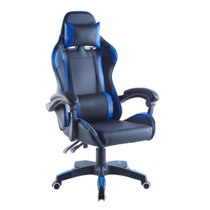 2022 Neuheit PVC-Leder Hoher Rücken <span class=keywords><strong>Gaming</strong></span>-Stuhl <span class=keywords><strong>Gaming</strong></span> Racing Dreh Computerstuhl - Product Image 4