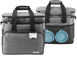 Échantillon gratuit Transporteur d'animaux de compagnie pliable approuvé par les compagnies aériennes Maille respirante pour les chats et les chiens de petite à moyenne taille pour les voyages - Product Image 1