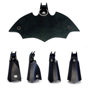 Porte-clés chauve-souris en cuir pour hommes et femmes, étui de porte-clés de <span class=keywords><strong>voiture</strong></span>, porte-clés en cuir pour hommes et femmes - Product Image 2