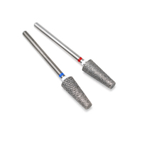 Nouvelles fraises à ongles en diamant PRO 6.0 à coupe conique, limes de lissage, fraises à cuticules, bandes de ponçage pour ongles en diamant pour ponceuse électrique