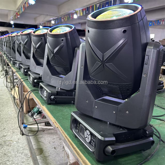 230W 250W 275W 295W Sharpy Mini Beam Moving Head Light with or Without LED Ring Double Prism Stage Disco Club Party Lighting