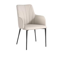 Vente en gros de chaises de salle à manger table pour restaurant hôtel salle à manger nordique moderne en tissu chaises de cuisine en cuir