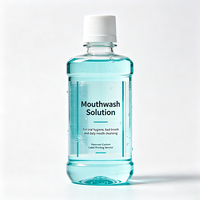 Étiquettes transparentes pour bouteilles, film transparent, autocollants imperméables pour solutions d'emballage de produits d'hygiène bucco-dentaire, fournis par l'usine Haoxuan