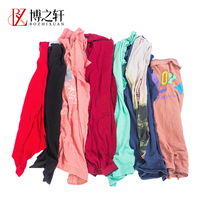 Chiffons en coton recyclé BZX multicolores pour l'absorption d'huile marine et machineuse