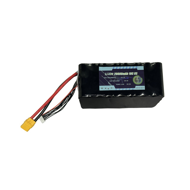 High Capacity 29.6V 20000mAh 8S5P Battery 20Ah with Stable 10C Discharge Long Cycle Life for Professional Applications