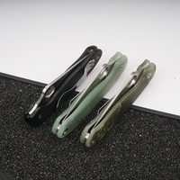 Couteau pliant OEM C229 G10, haute dureté, pour le camping, la survie, la pêche, outil EDC, couteau de poche DIY