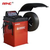 Équipements de garage AA4C Machine de service des pneus Équilibreuse de roues semi-automatique Machine d'équilibrage des pneus Équilibrage des pneus AA-WB291