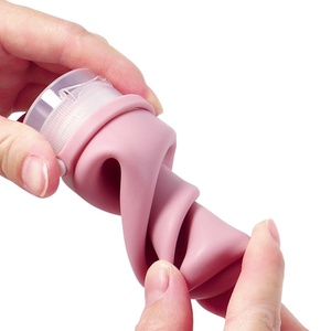 Food Grade Premium Portable Leakproof Silicone Empty Travel Size Toiletries Bottle Squeezable Refillable Travel <b>Shampoo</b> Bottles - Product Image 5