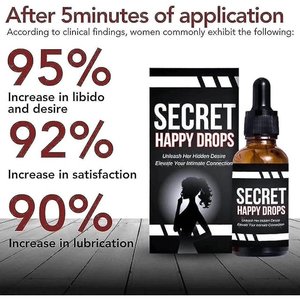 自然エネルギー＆睡眠サポート抗酸化栄養補助食品液状ドロップス（親密な関係のための秘密の幸せドロップス） - Product Image 4
