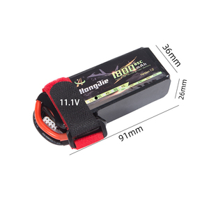 Fábrica 803480 1800mah 95c 3s, para carrinho de brinquedo rc dublê, helicóptero, bateria de lítio 11.1v - Product Image 1