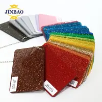 JINBAO 1220x2440mm 4x8ft 3mm עיצוב גליטר יצוק arcylic אקריל פלסטיק אקריליק גיליון לוח pmma אקריליק יצרן