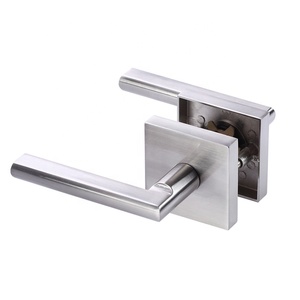 Luxury Zinc Alloy Easy to Install Double Sided Bedroom/<strong>Bathroom</strong>/Passage <strong>Door</strong> Handle Lever <strong>Lock</strong> for Indoor <strong>Door</strong> <strong>Lock</strong> - Product Image 1