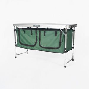 โต๊ะพับทรงสี่เหลี่ยมทันสมัยสำหรับปิกนิกกลางแจ้ง ครัวกลางแจ้ง - Product Image 5