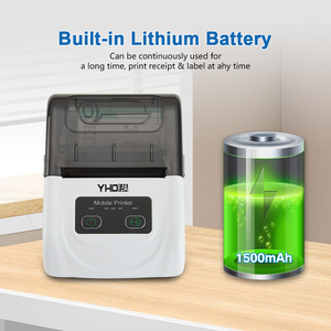 <span class=keywords><strong>Mini</strong></span> <span class=keywords><strong>Bluetooth</strong></span> 58 Mét nhận nhiệt & máy in nhãn, Tương thích với Android IOS Windows, cho <span class=keywords><strong>POS</strong></span> Giao hàng nhà hàng taxi - Product Image 6